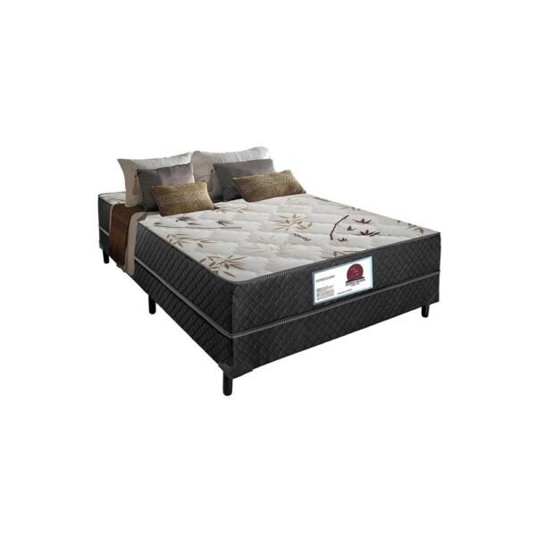 Cama Box Casal Serra Negra Espuma Ortopédica 138x188x40cm